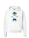 Zombie Boy Halloween Hoodie Sweatshirt-Hoodie-TooLoud-White-Small-Davson Sales