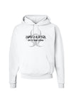 Zombie Hunter in Training - Biohazard Hoodie Sweatshirt-Hoodie-TooLoud-White-Small-Davson Sales