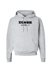 Zombie Level 1 - Funny - Halloween Hoodie Sweatshirt-Hoodie-TooLoud-AshGray-Small-Davson Sales