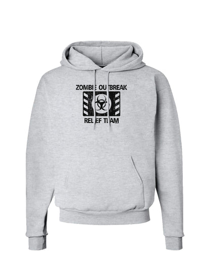 Zombie Outbreak Relief Team Biohazard Hoodie Sweatshirt-Hoodie-TooLoud-AshGray-Small-Davson Sales