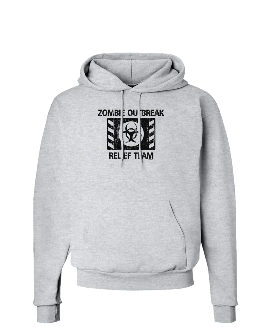 Zombie Outbreak Relief Team Biohazard Hoodie Sweatshirt-Hoodie-TooLoud-White-Small-Davson Sales