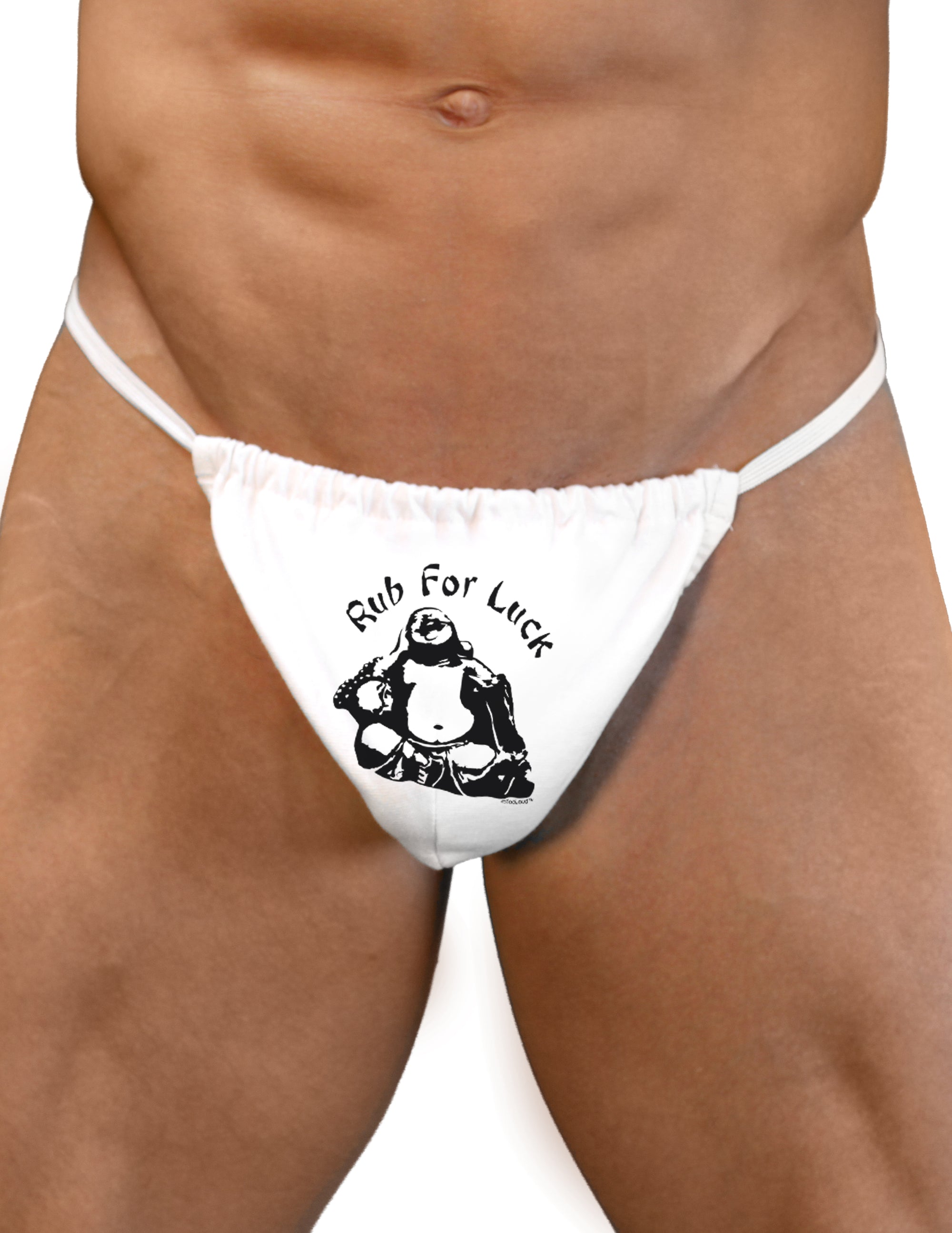 Mens Sexy Rub For Luck Buddha Boxer Brief Funny Underwear - Davson Sales