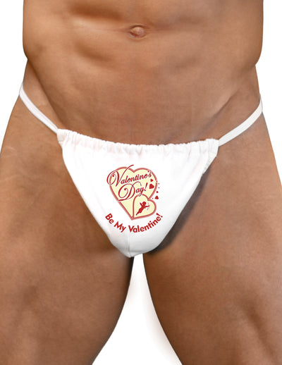 Funny Sexy and Romantic G-String Underwear for Men - Choose Your Design-TooLoud-Be My Valentine-Small/Medium-Davson Sales