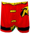 Robin Boxer Shorts with Cape for Men-Boxer Shorts-Briefly Stated-Black-Small-Davson Sales