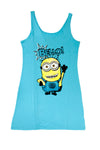 Despicable Me Juniors Minion "Bello" Sleep Dress Night Shirt-Night Shirt-Disney-Blue-Small-Davson Sales