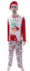 Elf on a Shelf Dad Pajama set for Men 2pc