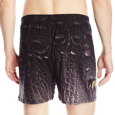 Men'sJurassic World T-Rex Cotton Boxers Black-Boxer Shorts-Universal Studios-Black-Small-Davson Sales