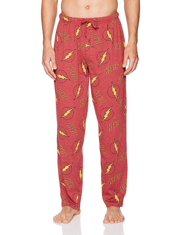 DC Comics Men's Flash Runner Sleep Pant-Davson Sales-Small-Davson Sales