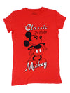 Disney's Mickey Mouse Classic Women's Night Shirt P-Night Shirt-Briefly Stated-Red-One-Size-Davson Sales