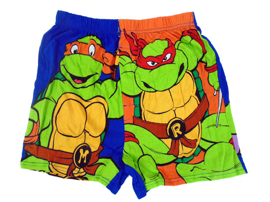 TMNT Mens Boxer Shorts-Boxer Shorts-Briefly Stated-Multi-Small-Davson Sales