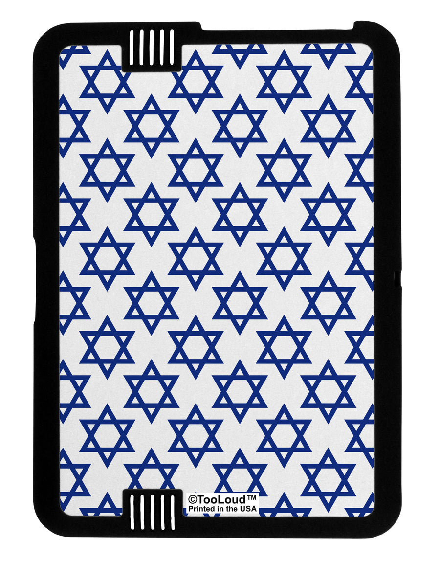 Stars of David Jewish Kindle Fire HD 7 2nd Gen Cover All Over Print by TooLoud-TooLoud-Black-White-Davson Sales