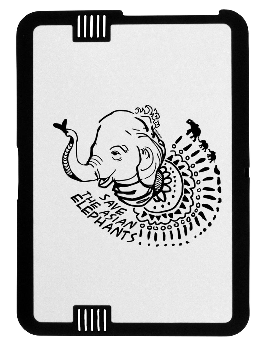 TooLoud Save the Asian Elephants Kindle Fire HD 7 2nd Gen Cover-KindleFireHDCovers-TooLoud-Davson Sales