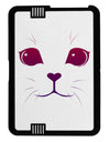Heart Kitten Black Jazz Kindle Fire HD Cover by TooLoud-TooLoud-Black-White-Davson Sales