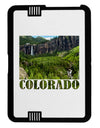 Beautiful Cliffs Colorado Black Jazz Kindle Fire HD Cover by TooLoud-TooLoud-Black-White-Davson Sales