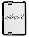 Bridesmaid Design - Diamonds Black Jazz Kindle Fire HD Cover by TooLoud