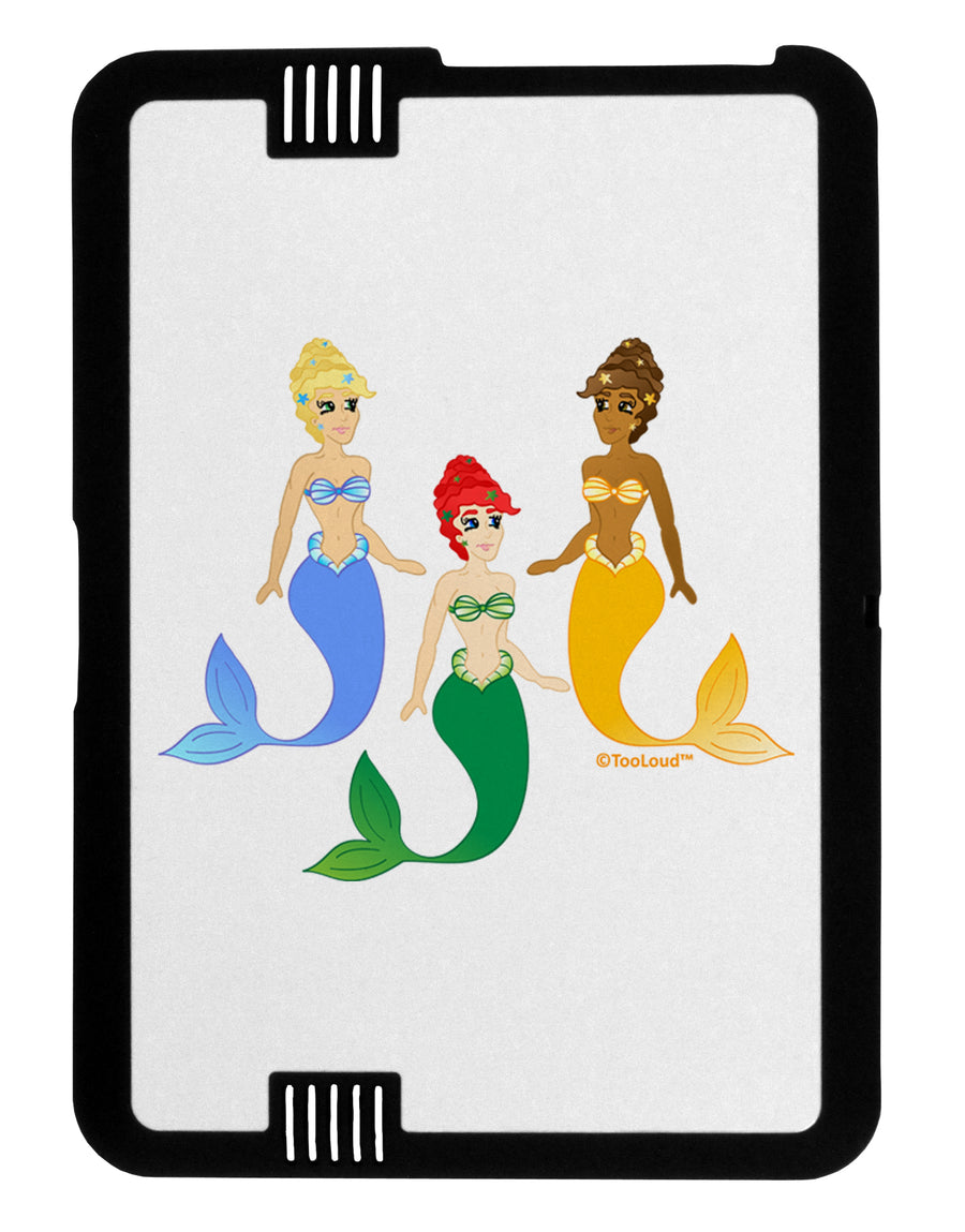 Three Mermaids Black Jazz Kindle Fire HD Cover by TooLoud-TooLoud-Black-White-Davson Sales