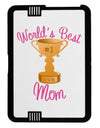 World's Best Mom - Number One Trophy Black Jazz Kindle Fire HD Cover by TooLoud-TooLoud-Black-White-Davson Sales