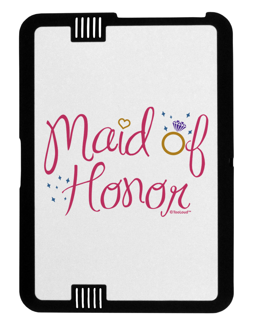 Maid of Honor - Diamond Ring Design - Color Black Jazz Kindle Fire HD Cover by TooLoud-TooLoud-Black-White-Davson Sales