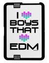 I Heart Boys That Heart EDM Black Jazz Kindle Fire HD Cover by TooLoud-TooLoud-Black-White-Davson Sales
