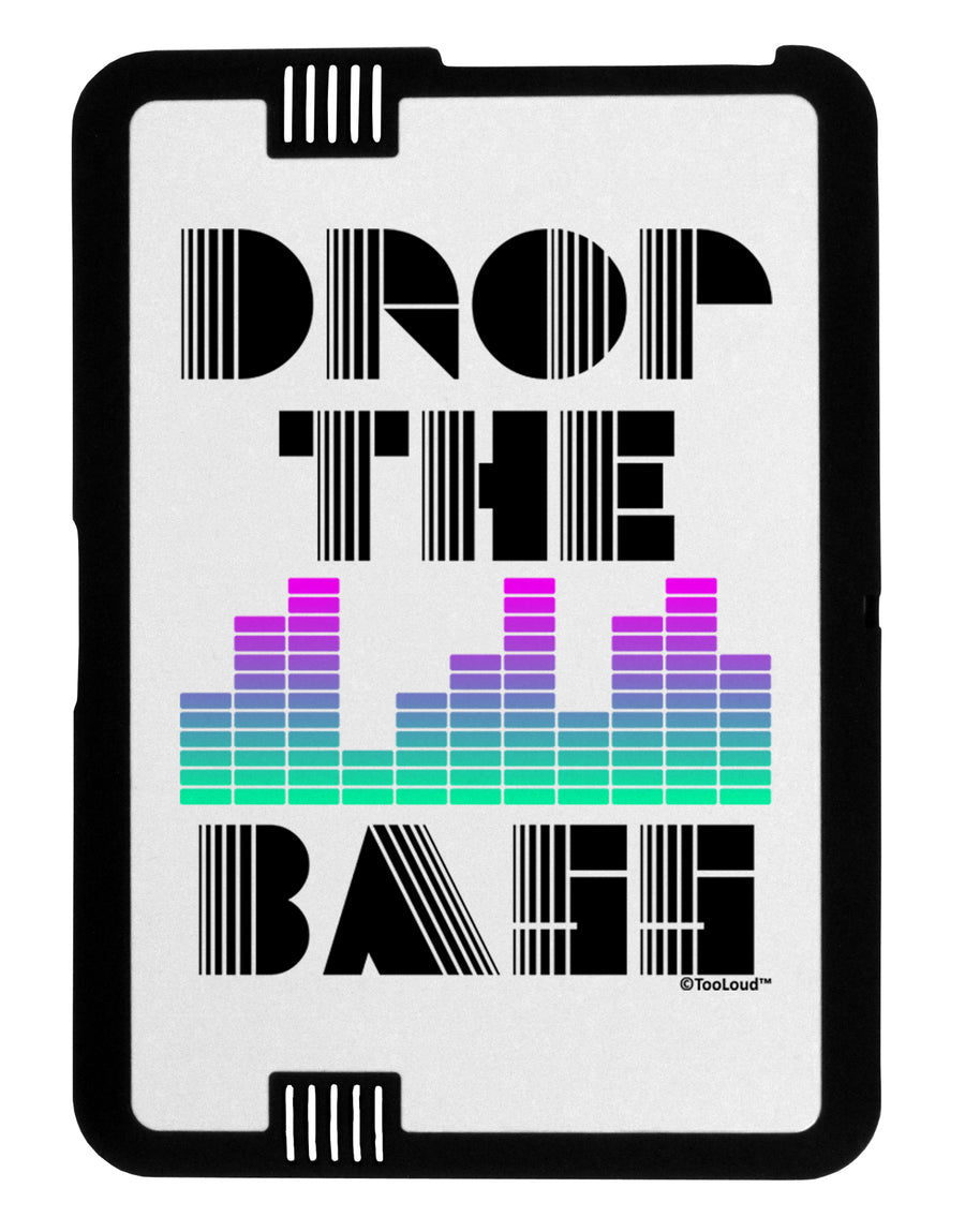 Drop the Bass Black Jazz Kindle Fire HD Cover by TooLoud-TooLoud-Black-White-Davson Sales