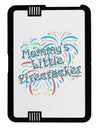 Mommy's Little Firecracker Black Jazz Kindle Fire HD Cover by TooLoud-TooLoud-Black-White-Davson Sales
