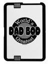 Worlds Greatest Dad Bod Black Jazz Kindle Fire HD Cover by TooLoud-TooLoud-Black-White-Davson Sales