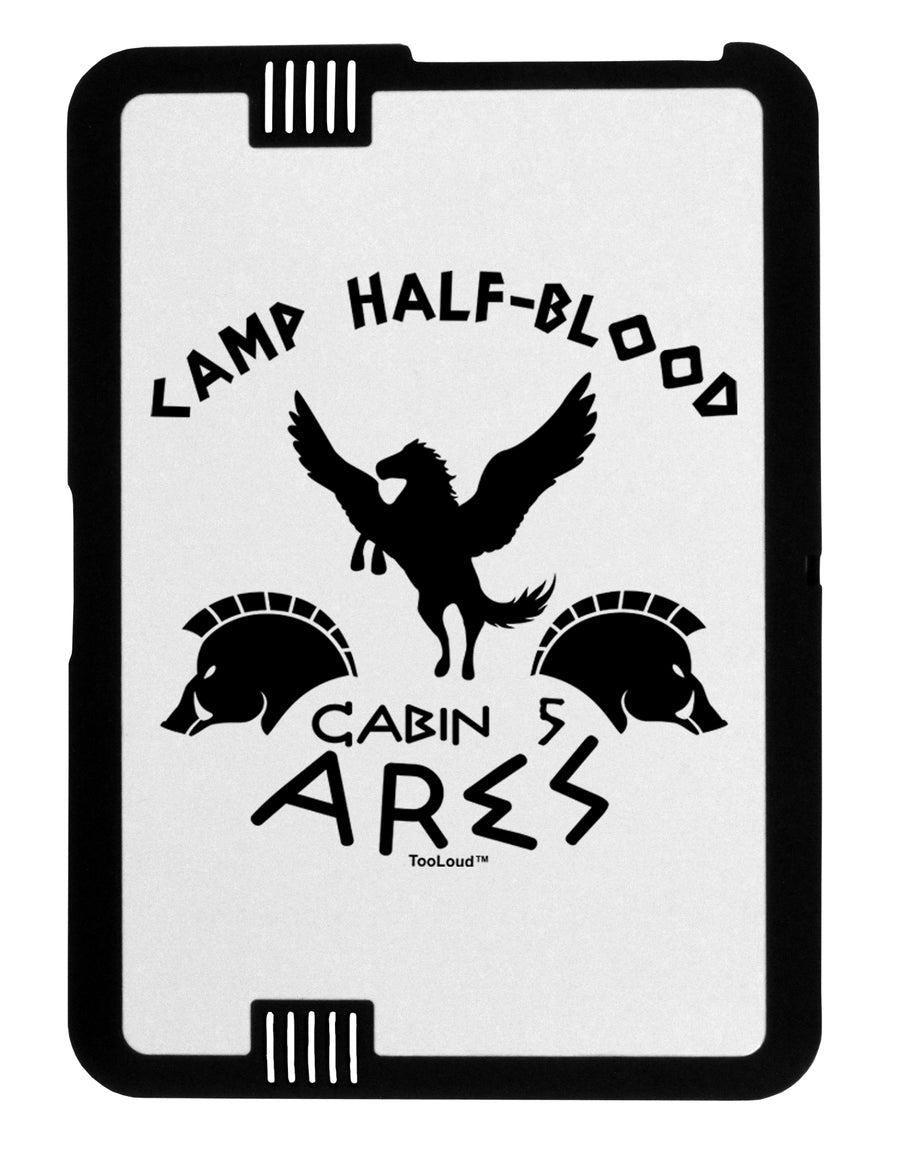 Camp Half Blood Cabin 5 Ares Black Jazz Kindle Fire HD Cover by TooLoud-TooLoud-Black-White-Davson Sales
