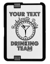Personalized -Name- Bachelorette Party Drinking Team Black Jazz Kindle Fire HD Cover by TooLoud-TooLoud-Black-White-Davson Sales