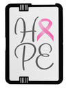 Hope - Breast Cancer Awareness Ribbon Black Jazz Kindle Fire HD Cover by TooLoud-TooLoud-Black-White-Davson Sales