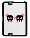8-Bit Skull Love - Girl and Girl Black Jazz Kindle Fire HD Cover by TooLoud-TooLoud-Black-White-Davson Sales