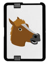 Silly Cartoon Horse Head Black Jazz Kindle Fire HD Cover by TooLoud-TooLoud-Black-White-Davson Sales