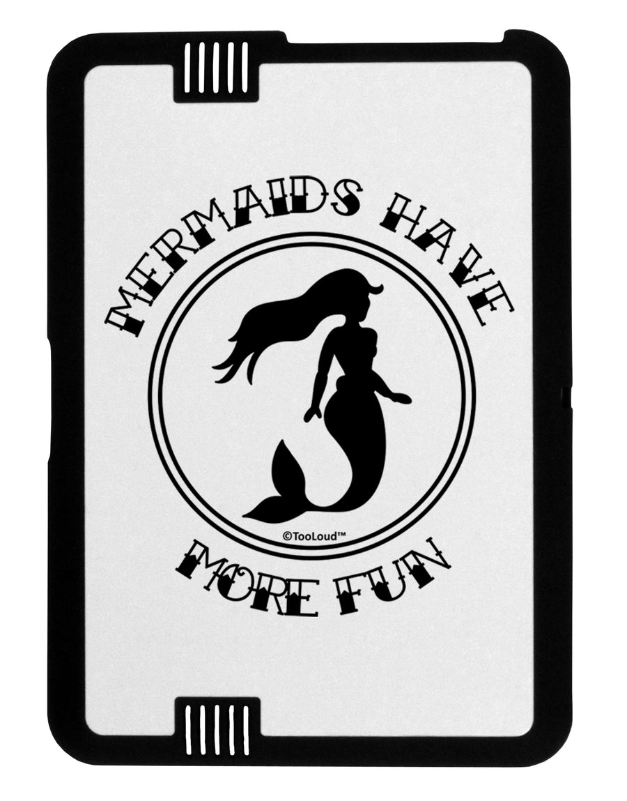 Mermaids Have More Fun Black Jazz Kindle Fire HD Cover by TooLoud-TooLoud-Black-White-Davson Sales