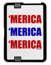 Merica Merica Merica - Red and Blue Black Jazz Kindle Fire HD Cover by TooLoud-TooLoud-Black-White-Davson Sales