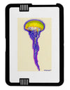 Jellyfish Outlined in Purple Watercolor Black Jazz Kindle Fire HD Cover by TooLoud-TooLoud-Black-White-Davson Sales