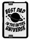 Best Dad in the Entire Universe Black Jazz Kindle Fire HD Cover by TooLoud-TooLoud-Black-White-Davson Sales