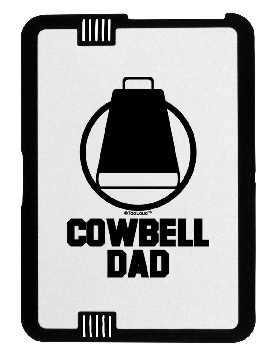 Cowbell Dad Black Jazz Kindle Fire HD Cover by TooLoud-TooLoud-Black-White-Davson Sales