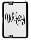 Wifey - Wife Design Black Jazz Kindle Fire HD Cover by TooLoud-TooLoud-Black-White-Davson Sales