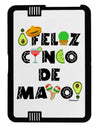 Feliz Cinco de Mayo - Fiesta Icons Black Jazz Kindle Fire HD Cover by TooLoud-TooLoud-Black-White-Davson Sales