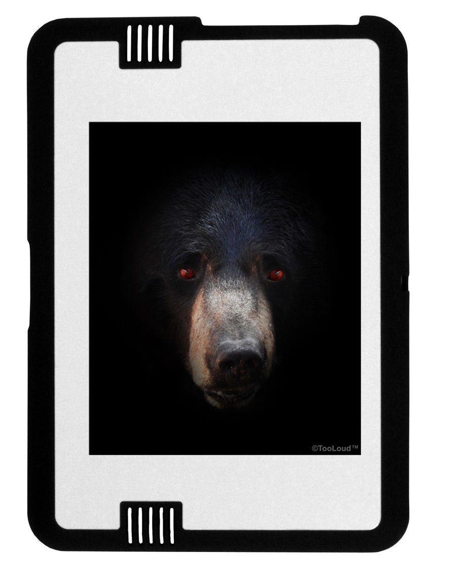 Scary Black Bear Kindle Fire HD 7 2nd Gen Cover-TooLoud-Black-White-Davson Sales
