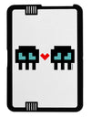 8-Bit Skull Love - Boy and Boy Black Jazz Kindle Fire HD Cover by TooLoud-TooLoud-Black-White-Davson Sales