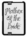 Mother of the Bride - Diamond Black Jazz Kindle Fire HD Cover by TooLoud