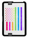 American Pride - Rainbow Flag Black Jazz Kindle Fire HD Cover by TooLoud-TooLoud-Black-White-Davson Sales