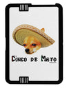 Chihuahua Dog with Sombrero - Cinco de Mayo Black Jazz Kindle Fire HD Cover by TooLoud