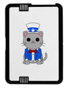 Patriotic Cat Black Jazz Kindle Fire HD Cover by TooLoud-TooLoud-Black-White-Davson Sales