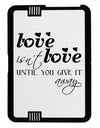 Love Isn't Love Until You Give It Away Black Jazz Kindle Fire HD Cover by TooLoud-TooLoud-Black-White-Davson Sales