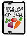 Support Your Community - Buy Local Black Jazz Kindle Fire HD Cover by TooLoud-TooLoud-Black-White-Davson Sales