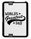 World's Greatest Dad - Sport Style Black Jazz Kindle Fire HD Cover by TooLoud-TooLoud-Black-White-Davson Sales