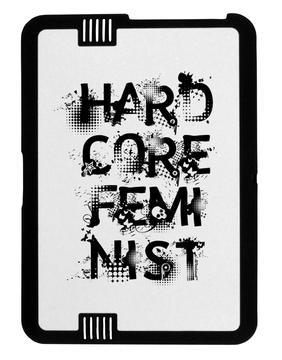 Hardcore Feminist Black Jazz Kindle Fire HD Cover by TooLoud-TooLoud-Black-White-Davson Sales