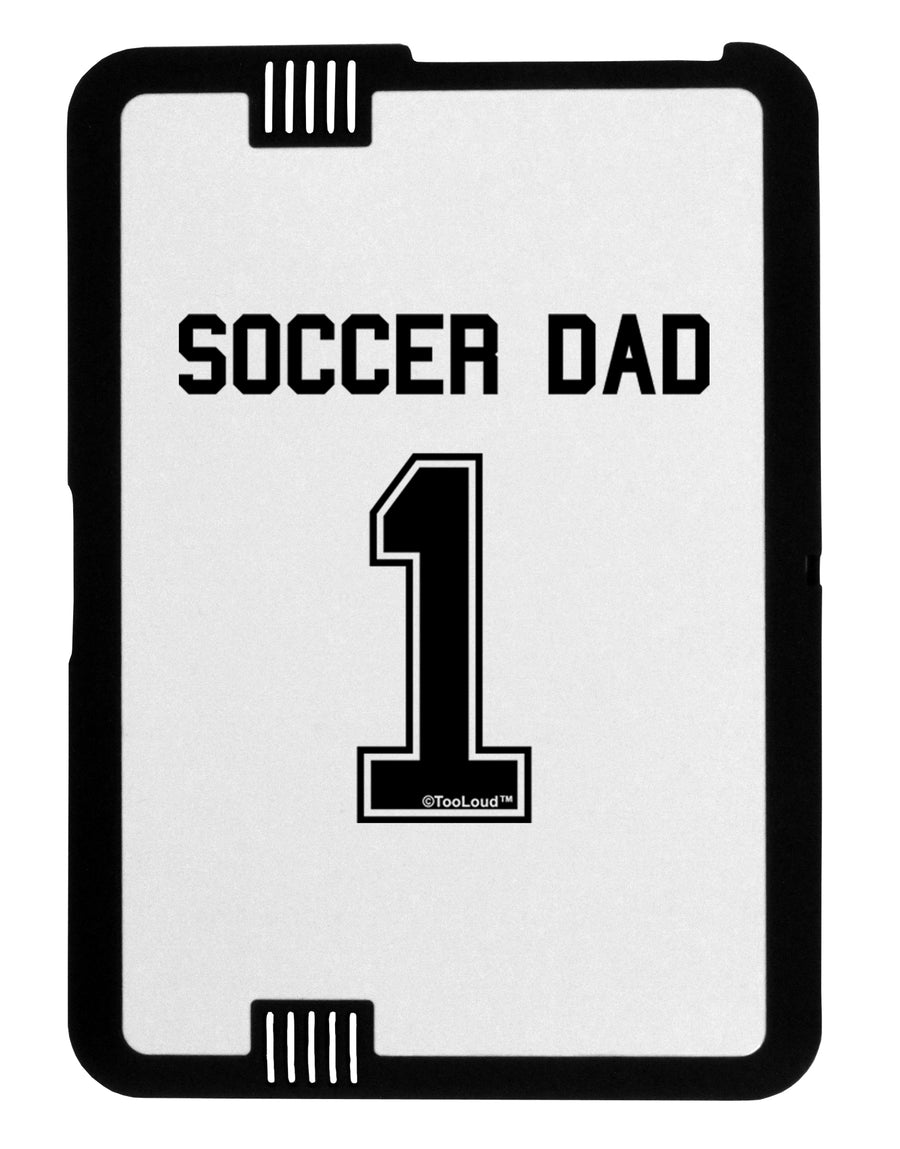 Soccer Dad Jersey Black Jazz Kindle Fire HD Cover by TooLoud-TooLoud-Black-White-Davson Sales