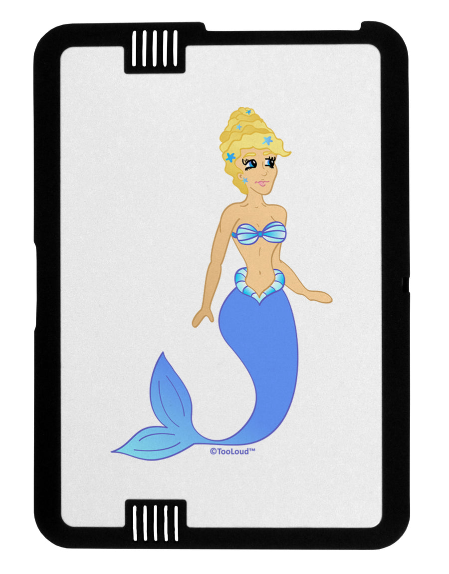 Mermaid Design - Blue Black Jazz Kindle Fire HD Cover by TooLoud-TooLoud-Black-White-Davson Sales